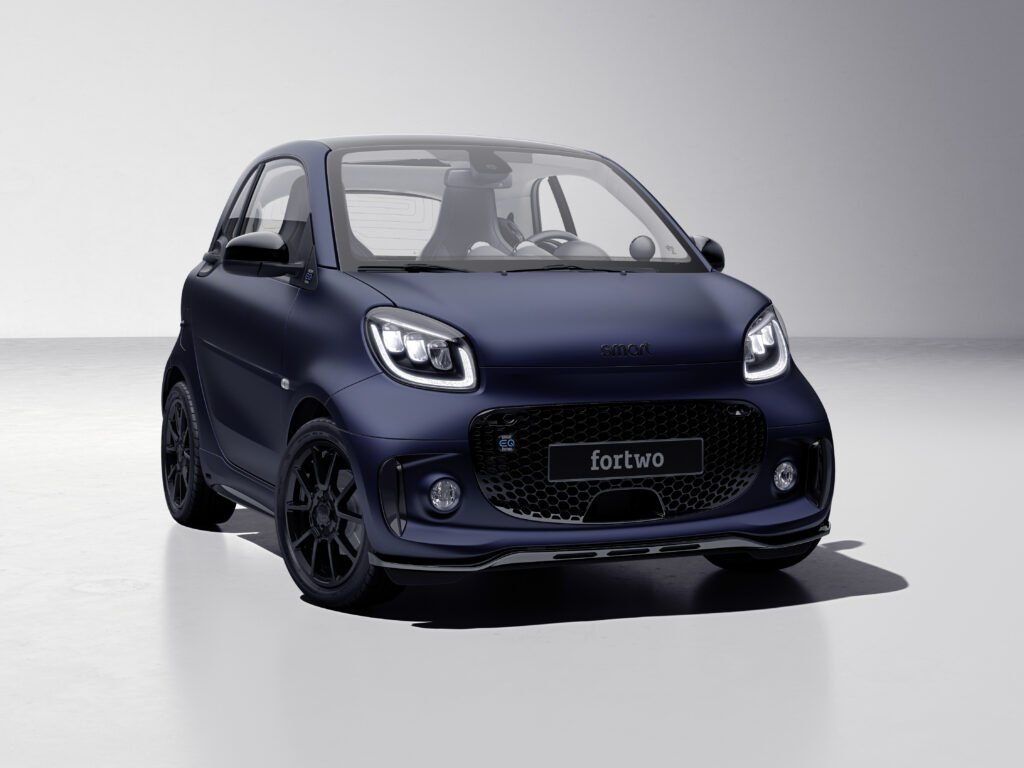 smart EQ fortwo edition bluedawn