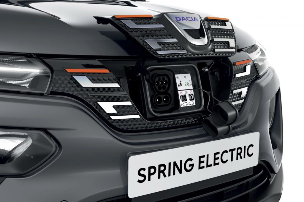 Dacia Spring Electric Ladevorrichtung